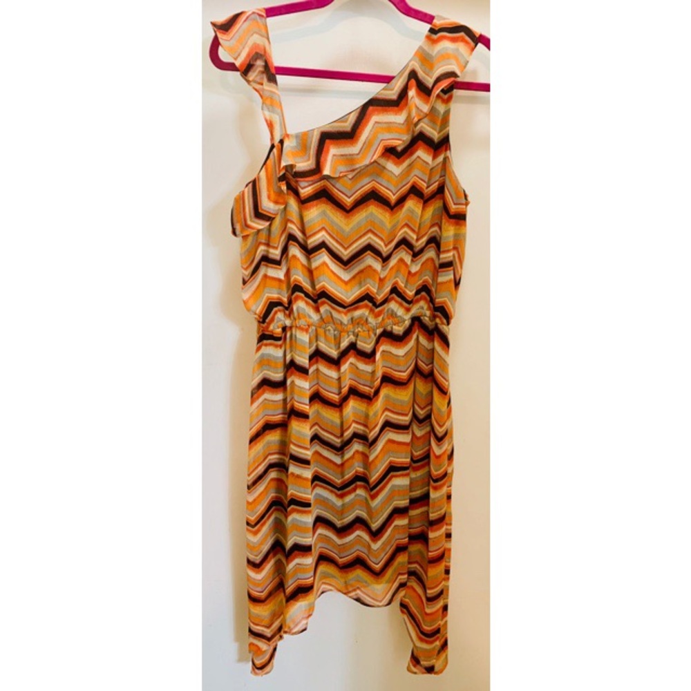 Bright flowy summer dress